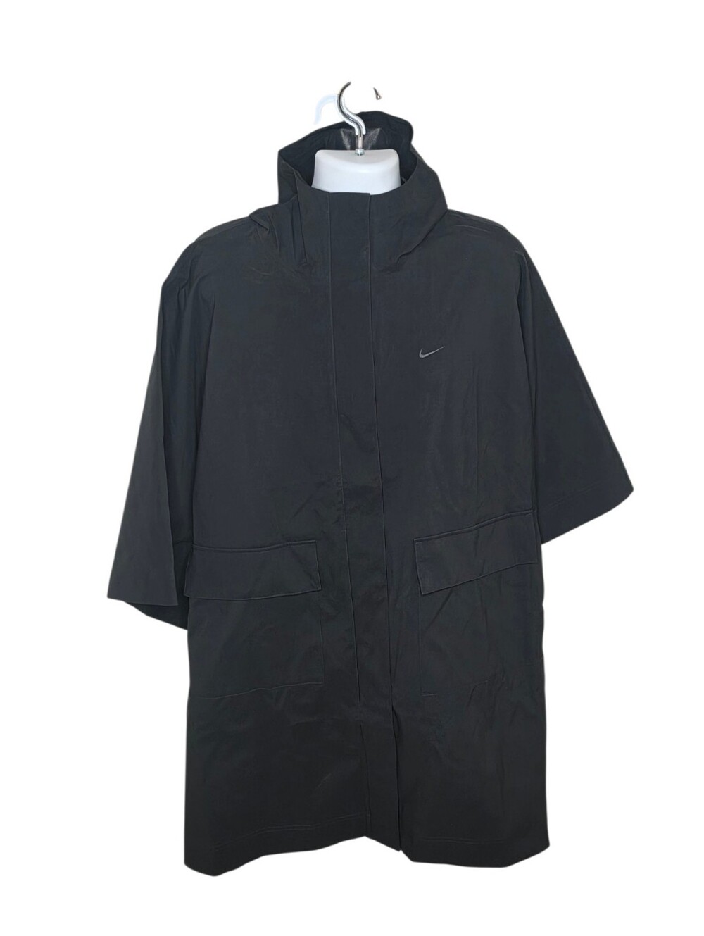 Nike Sportswear Women's Tailored Rain Poncho One Size Black HV5131-010 NWT